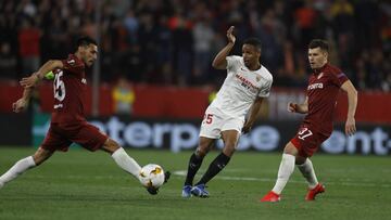 Fernando, en el duelo ante el Cluj.
