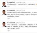 Romario compara a Messi con Isaac Newton y Albert Einstein