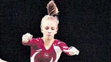 <b>PLETÓRICA. </b>La joven Liukin sobresalió en las asimétricas.