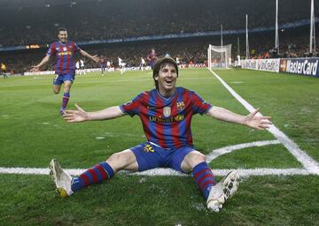 8 goles con el Barcelona