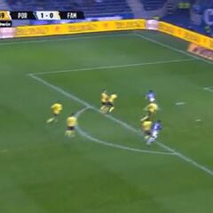 ¡Definición de crack! El golazo de Luis Díaz ante Famalicão