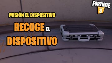 &iquest;D&oacute;nde est&aacute; el dispositivo en Fortnite Cap&iacute;tulo 3 Temporada 1?