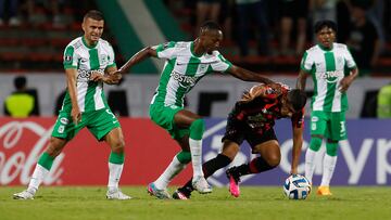 Atlético Nacional enfrentó a Patronato por la última fecha del Grupo H de la Copa Libertadores.