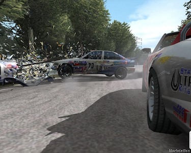 Destrucción total en Cross Racing Championship 2005