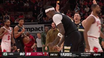 Resumen del Chicago Bulls vs Milwaukee Bucks de playoffs NBA de la Conferencia Este
