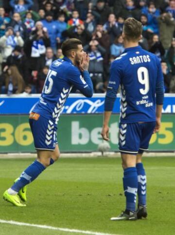 Theo Hernández y Christian Santos.