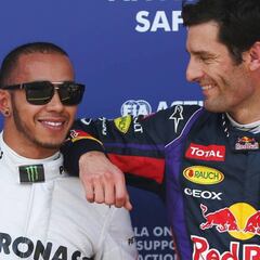 Webber: "Hamilton es mejor que Schumacher a una vuelta"