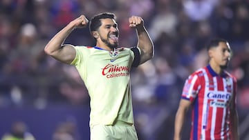 during the game Atletico San Luis vs America, corresponding to Round 15 of the Torneo Apertura 2023 of the Liga BBVA MX, at Alfonso Lastras Stadium, on November 01, 2023.
<br><br>
durante el partido Atletico San Luis vs America, correspondiente a la Jornada 15 del Torneo Apertura 2023 de la Liga BBVA MX, en el Estadio Alfonso Lastras, el 01 de Noviembre de 2023.