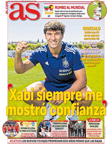 Las portadas de AS de septiembre