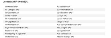 El calendario de LaLiga SmartBank al completo