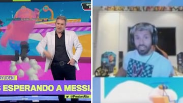 "¿Le dejaste el '10' a Messi?": TyC Sports se cuela en el directo de Agüero y así reacciona...