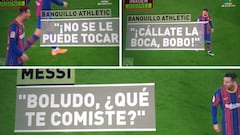 Messi in war of words with Athletic Club bench