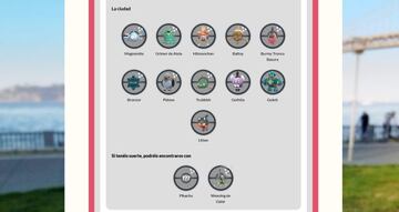 Web de Pokémon GO.