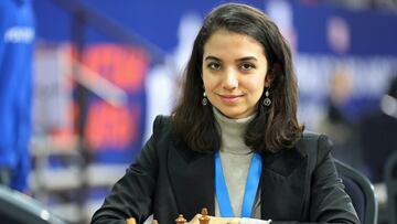 Sara Khadem durante los campeonatos mundiales.