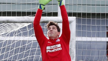 El portero argentino del Atl&eacute;tico de Madrid, Axel Werner.