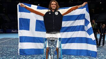 ¿Cuánto dinero de premio se lleva Tsitsipas por ganar las ATP Finals?