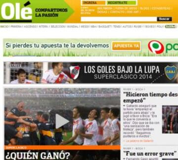 Portadas de la prensa extranjera