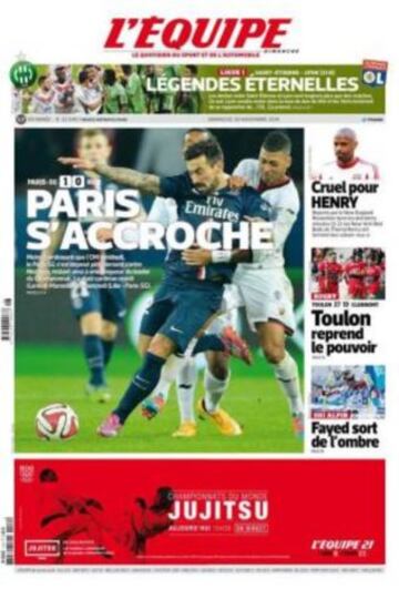 Portadas de la prensa deportiva