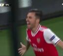 Se hizo esperar pero ya está aquí: el primer gol de Ceballos con el Arsenal