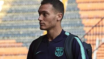 Vermaelen, con el Barcelona.