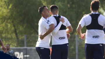 Funes Mori reapareció en amistoso de Rayados