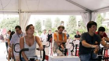 El Pedalón Solidario Cofidis, en Barcelona