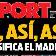 La prensa catalana desmerece el pase a la final del Real Madrid