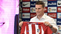 Kevin Gameiro es presentando como refuerzo del Atlético