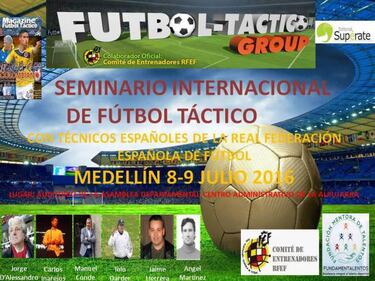 Colombia será sede de un seminario de fútbol táctico