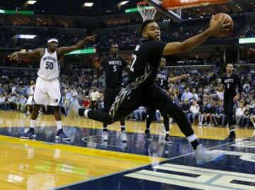 El jugador de los Timberwolves Karl-Anthony Towns.