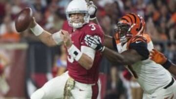 Carson Palmer, ante los Bengals.