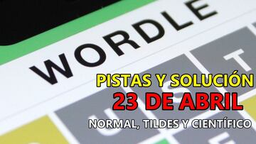 Wordle en español, científico y tildes para el reto de hoy 23 de abril: pistas y solución