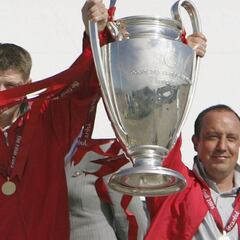 Benítez cuenta las curiosidades de su Champions: "No me dejaban entrar a la fiesta"