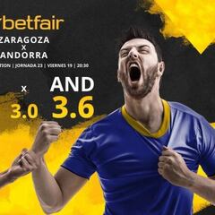 Real Zaragoza vs. FC Andorra: horario, TV, estadísticas, clasificación y pronósticos