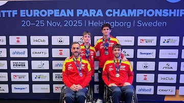 Los medallistas españoles en Suecia