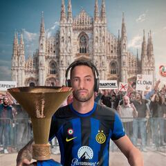 Calhanoglu se burla de los milanisti