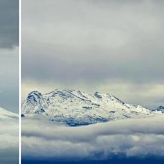 ¡Nevados! Popocatépetl, Iztaccíhuatl y Nevado de Toluca por Primera Nevada en México