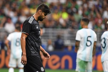 Los rostros de México en la goleada ante Argentina