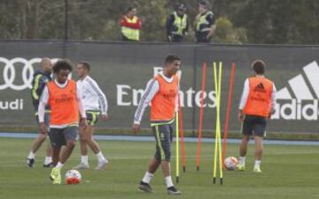 Marcelo y Cristiano Ronaldo.