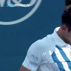 Djokovic mejora y pone el 20-0 en su marcador de 2020