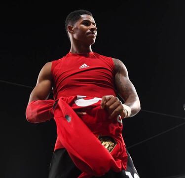 Marcus Rashford cools Cristiano Ronaldo comparisons