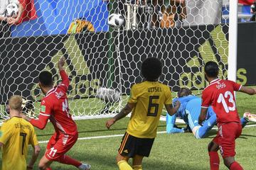 Al minuto del 2-0. Dylan Bronn se adelantó en una jugada a balón parado y acercó al combinado tunecino en el marcador.