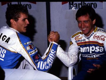 La afición española se dividió como nunca con la apasionante pelea por el título de 250cc que mantuvieron en 1988 entre Sito Pons o Joan Garriga. O se era de uno o del otro, pero difícilmente de los dos a la vez. Además, a su rivalidad en la pista se sumaba una conocida enemistad entre ambos. Pons, con Honda ganó 4 carreras ese año y además hizo 6 segundos y 1 tercero, para un total de 231 puntos. Garriga, con Yamaha, logró 3 victorias, 3 segundos y 4 terceros que le dejaron a 10 puntos de su compatriota. 