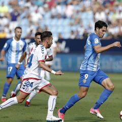 1x1 del Málaga: esta vez el héroe fue Jack Harper con su segundo gol