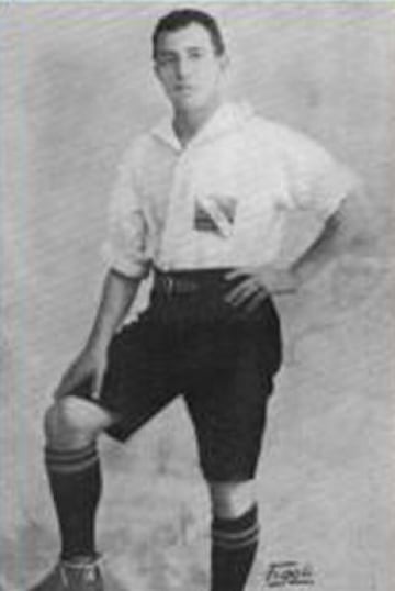 11. Ángel Romano - Uruguay. Jugó nueve Copa América y anotó 12 goles.