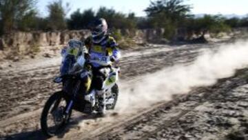 Quintanilla es sexto en la etapa y se aleja del podio del Dakar
