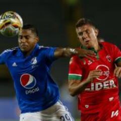 Henao, novedad de Millos para enfrentar a Fortaleza