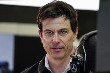 Toto Wolff actual director ejecutivo de Mercedes-Benz en Fórmula 1.