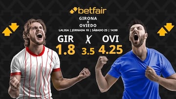 Girona FC vs. Real Oviedo: horario, dónde ver, pronósticos y clasificación