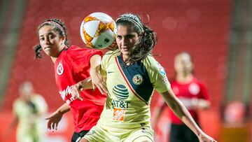 América le gana por la mínima a las Xolas de Tijuana y se mantiene invicto en la Liga MX Femenil al ganar todos sus encuentros disputados.
Action photo of the match Tijuana vs America corresponding to day 5 of the tournament Openi